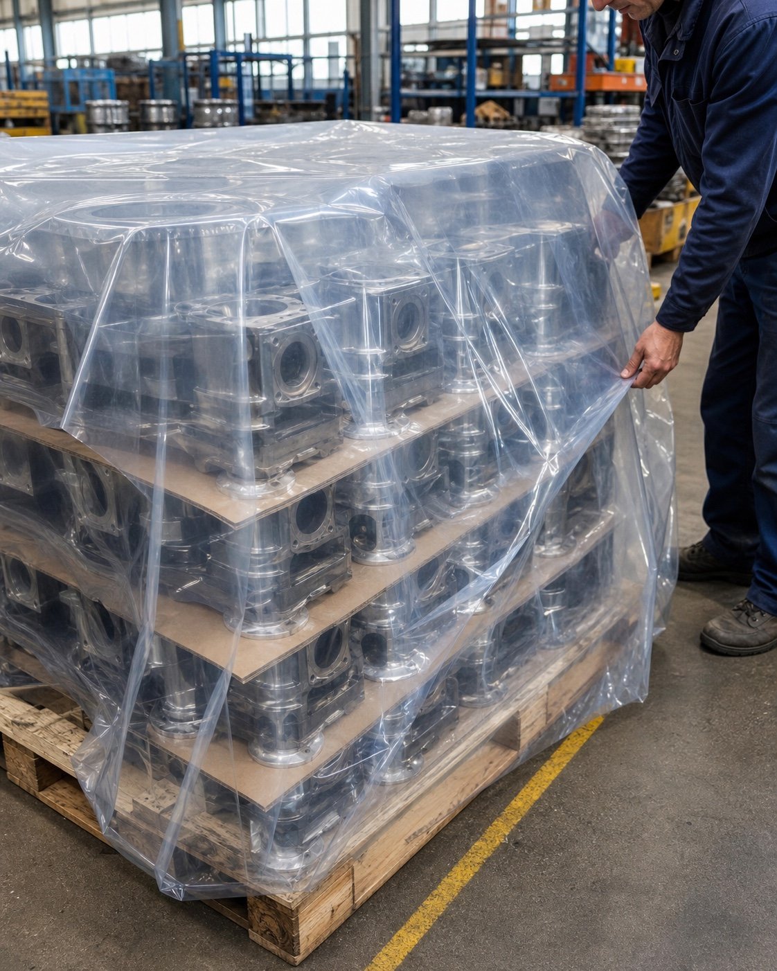 Endüstriyel Plastik Ürünler üretim ve kontrol detayı